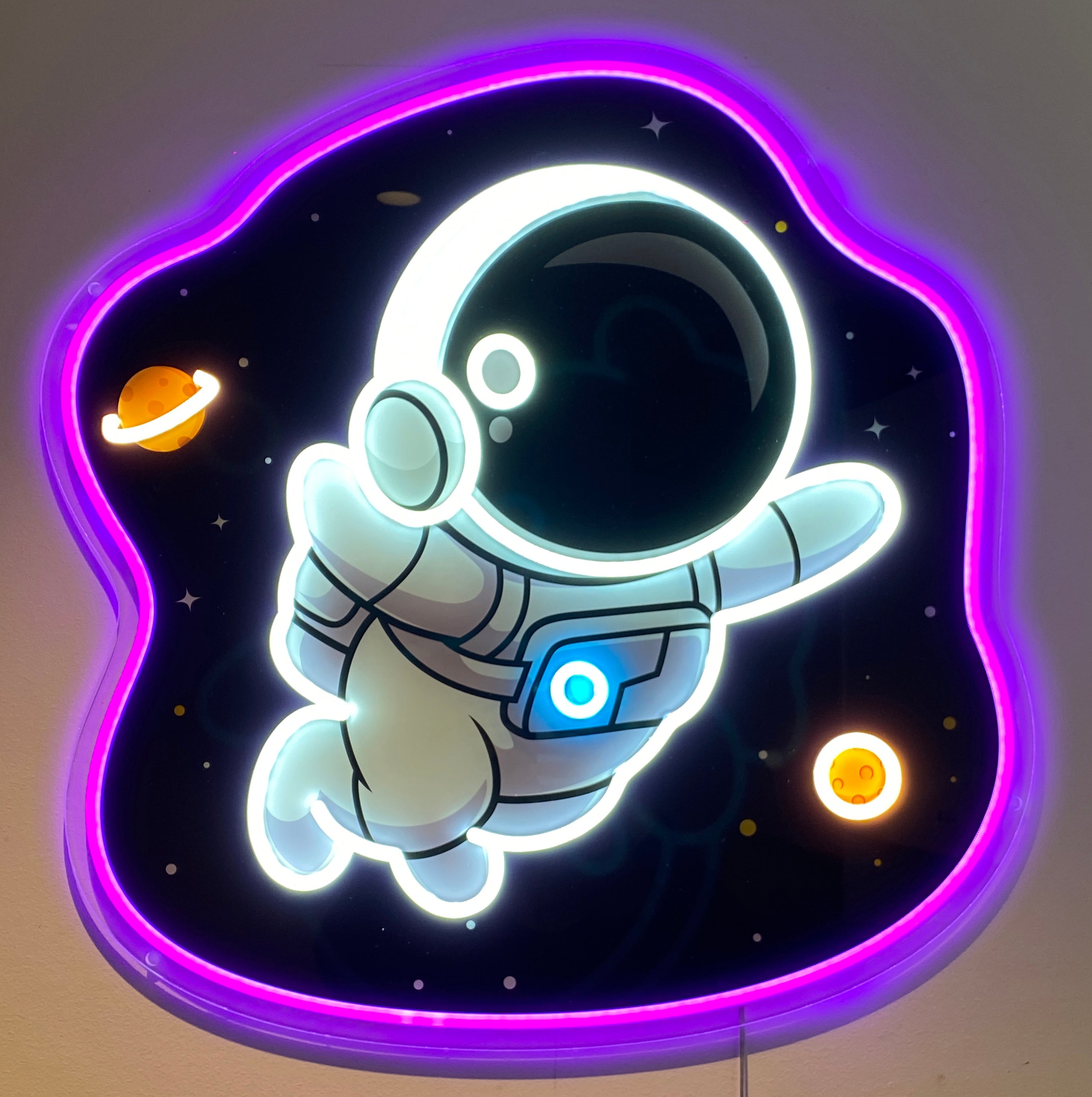 Astronaut neon online light