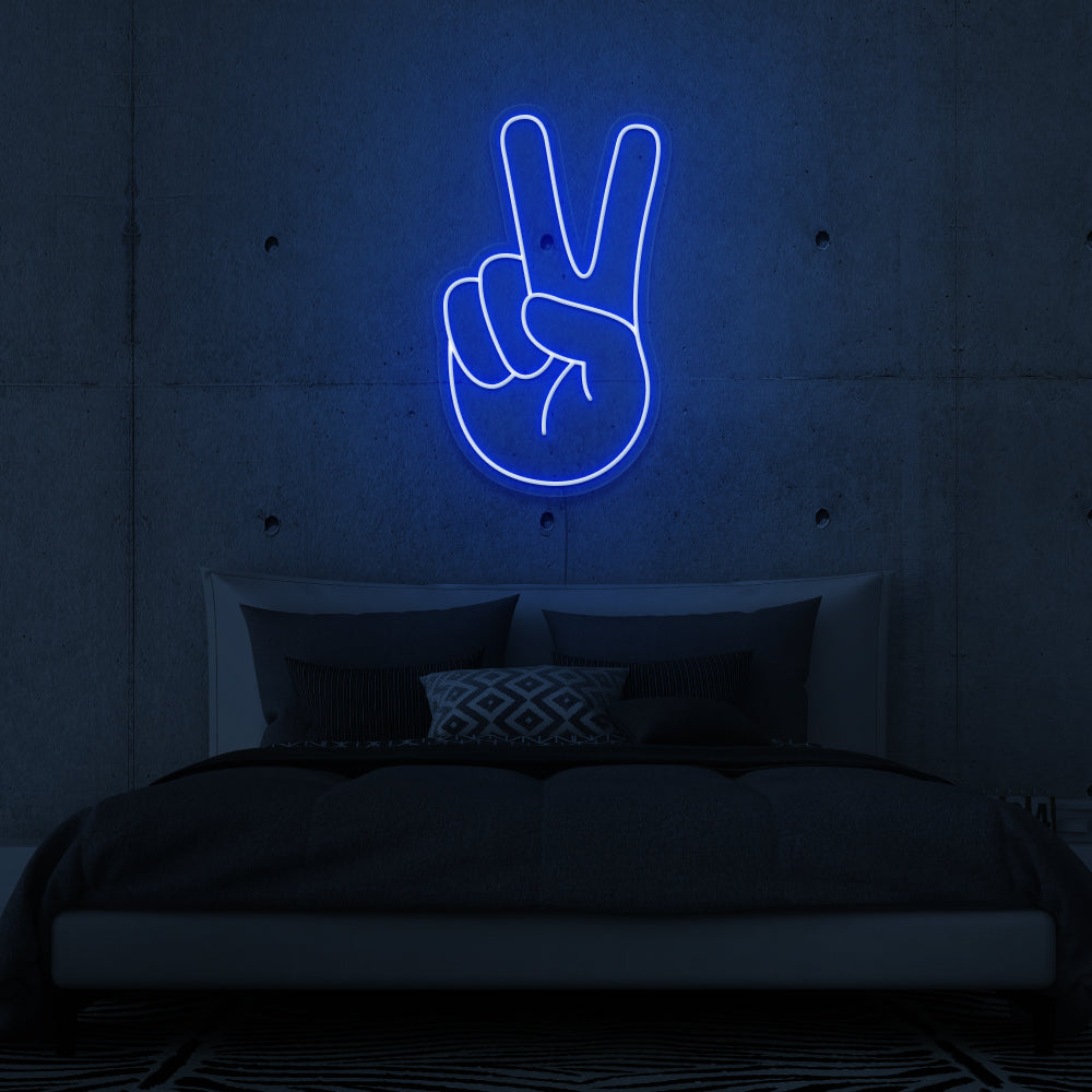 Peace Neon Sign