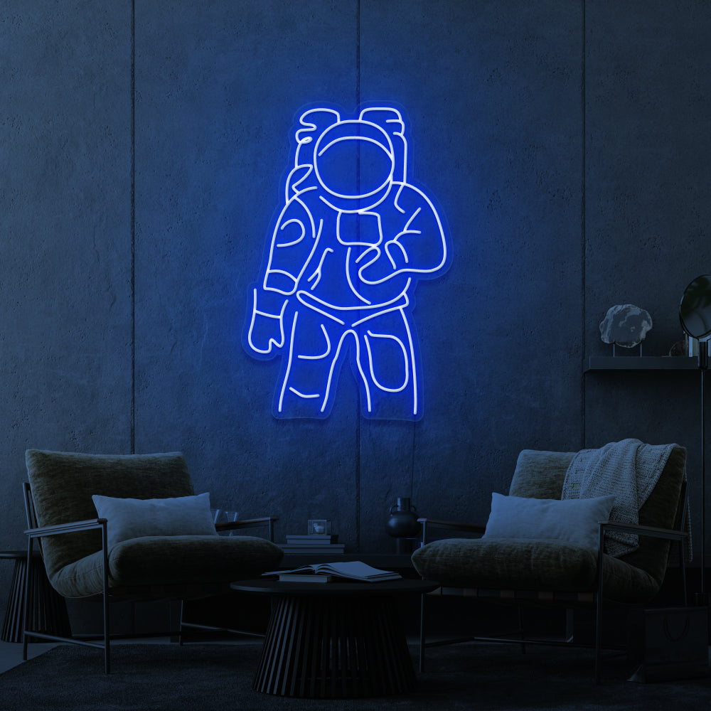 Astronaut Neon Sign