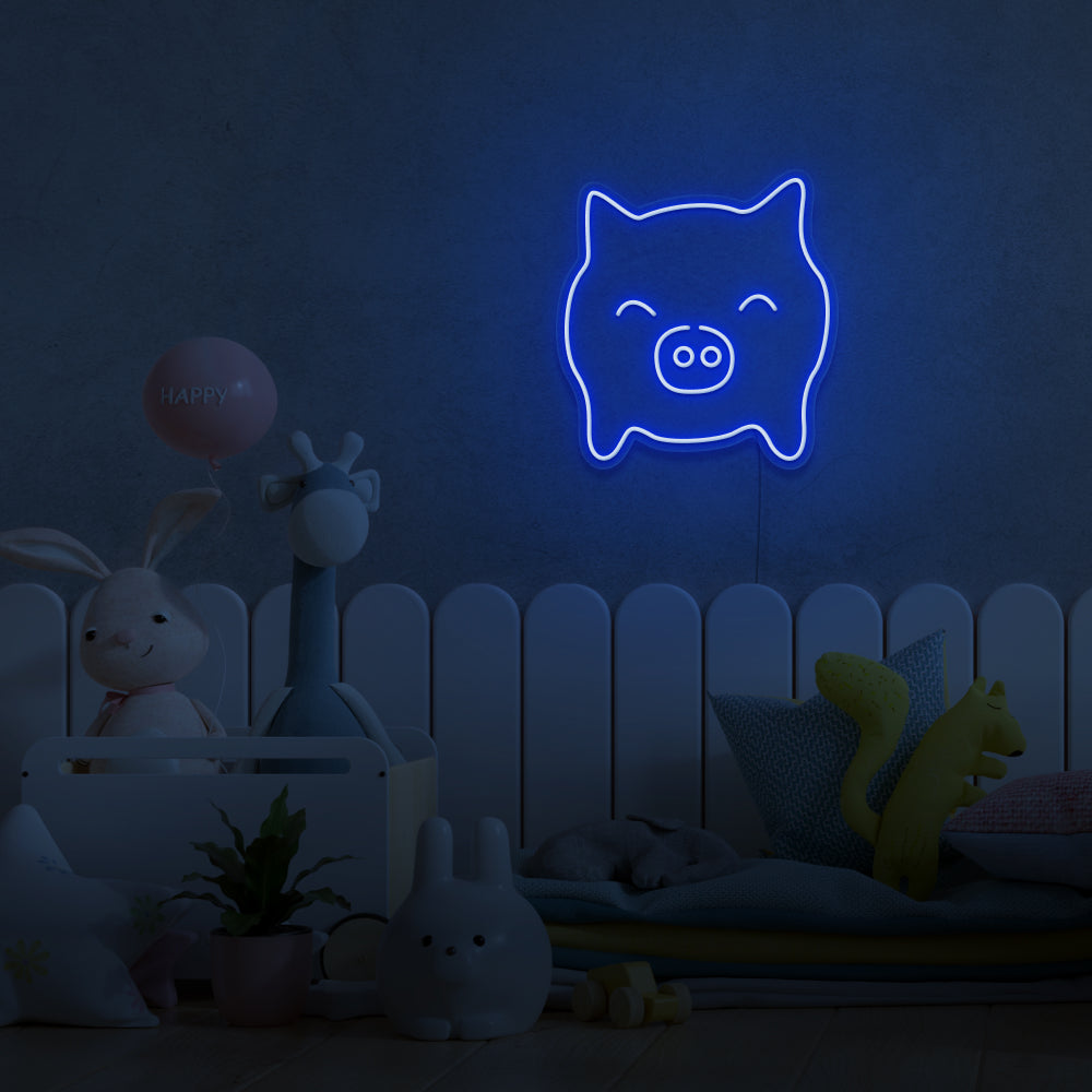 Pig Neon Sign