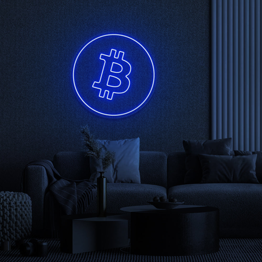 Bitcoin Neon Sign