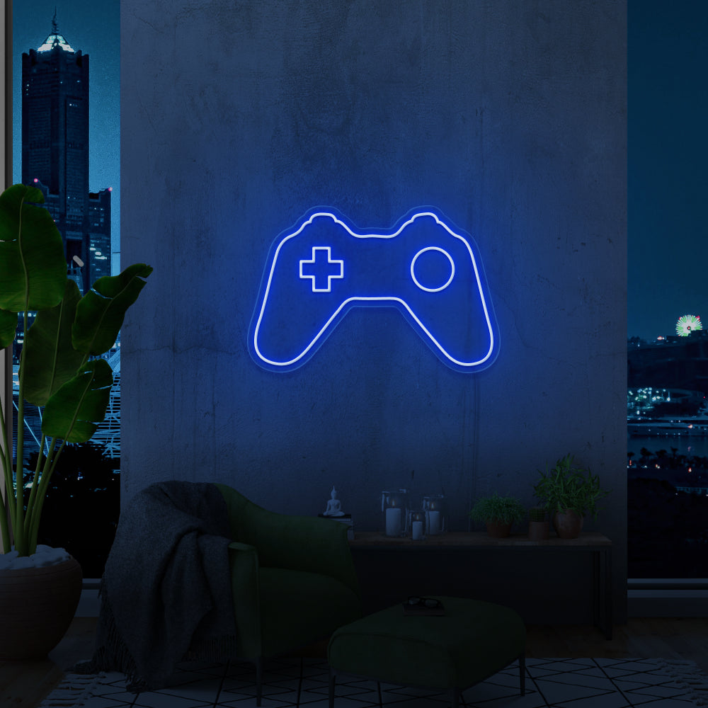 Gaming Controller Neon Sign