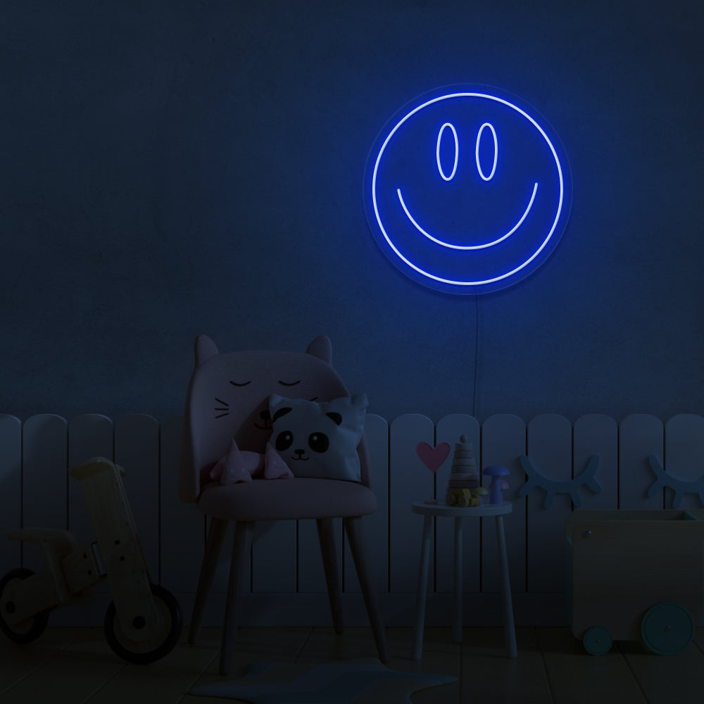 Smiley Face Neon Sign