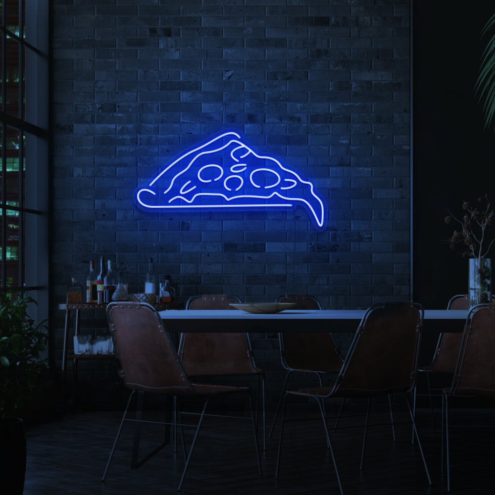 Slice of Pizza Neon Sign