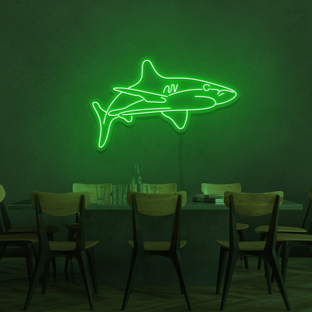 Shark Neon Sign