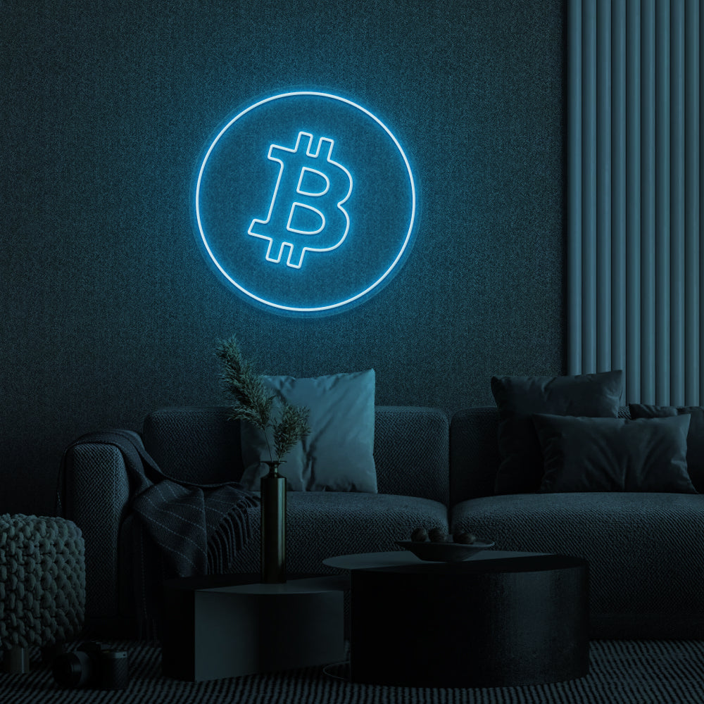 Bitcoin Neon Sign