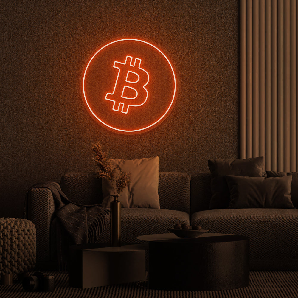 Bitcoin Neon Sign