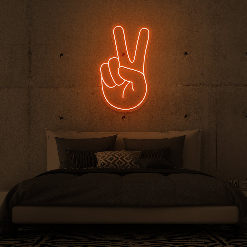 Peace Neon Sign