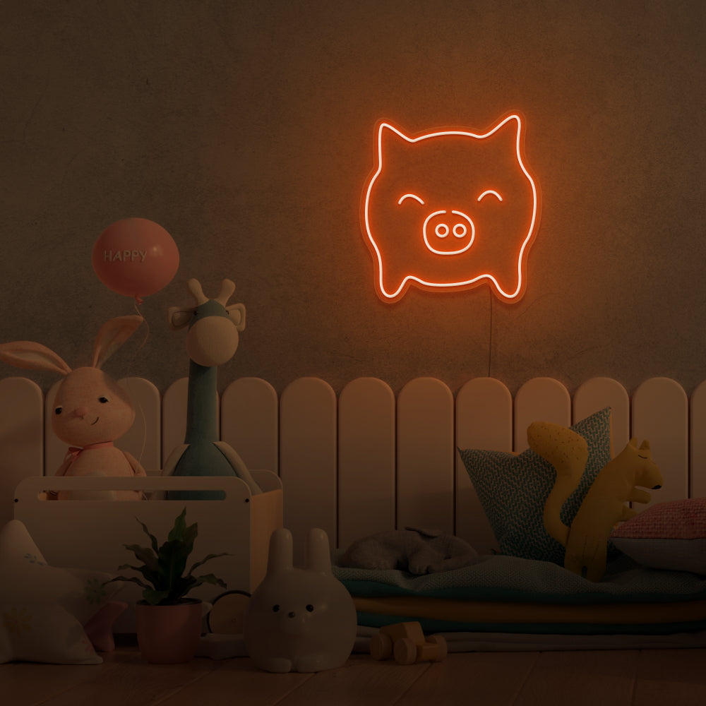 Pig Neon Sign