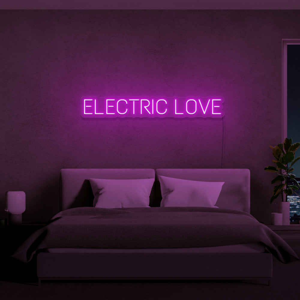 Electric Love Neon Sign