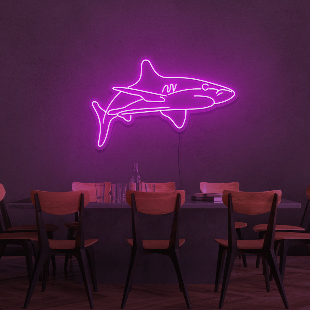 Shark Neon Sign