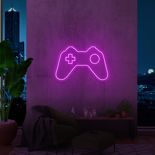 Gaming Controller Neon Sign