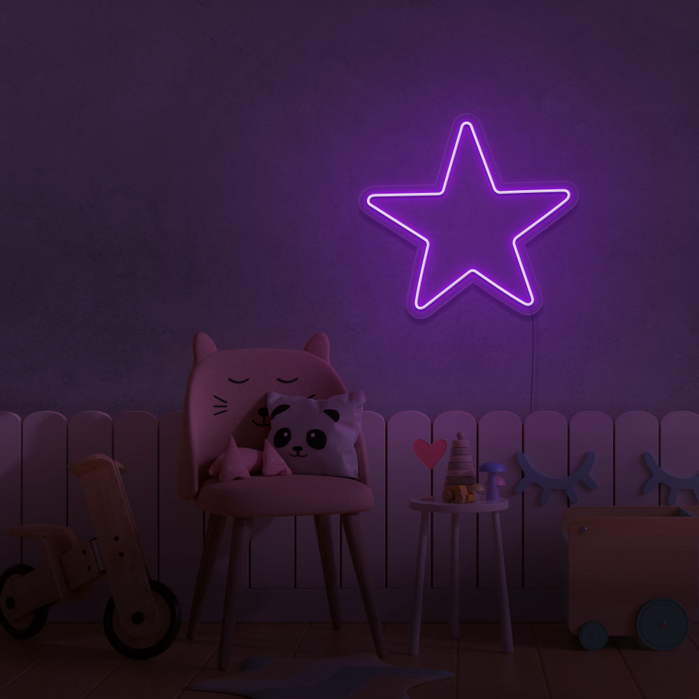 Star Neon Sign