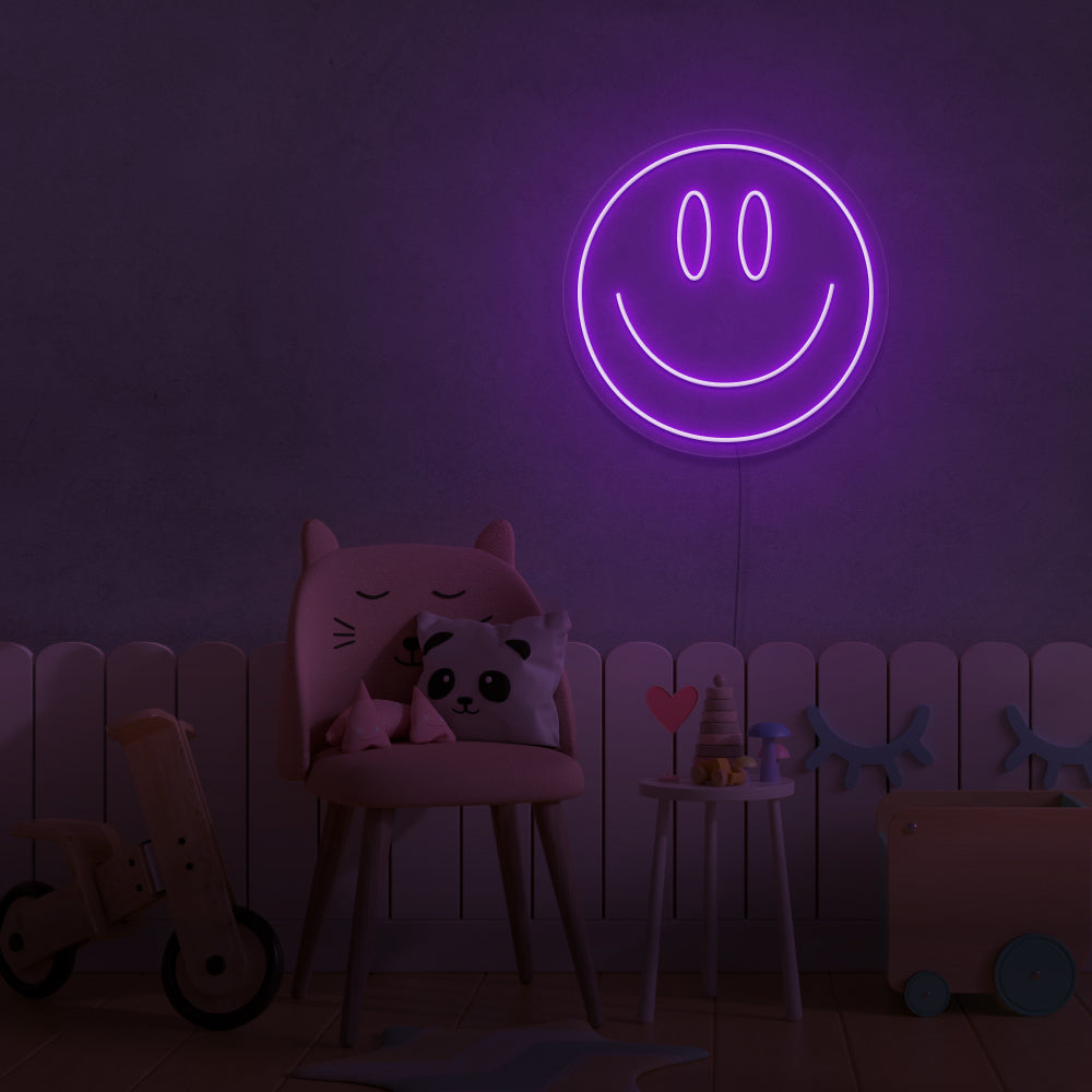 Smiley Face Neon Sign