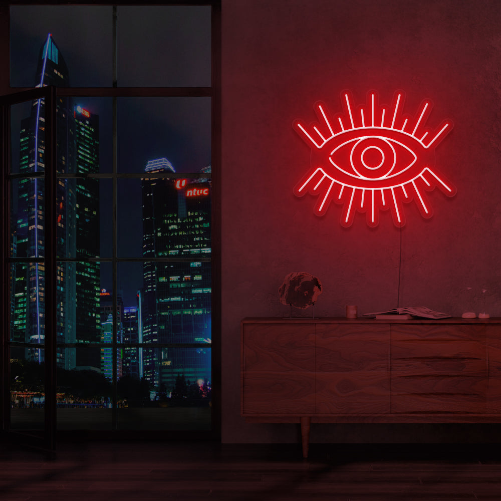 Eye Symbol Neon Sign