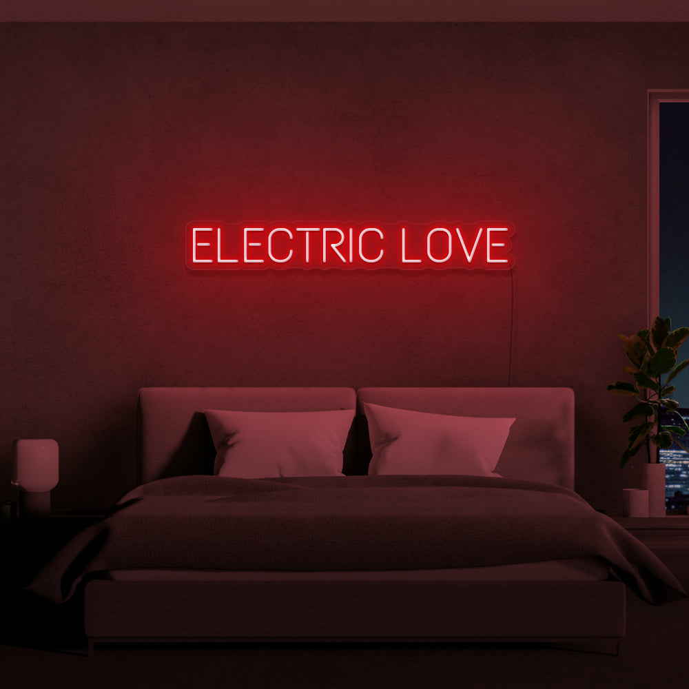 Electric Love Neon Sign