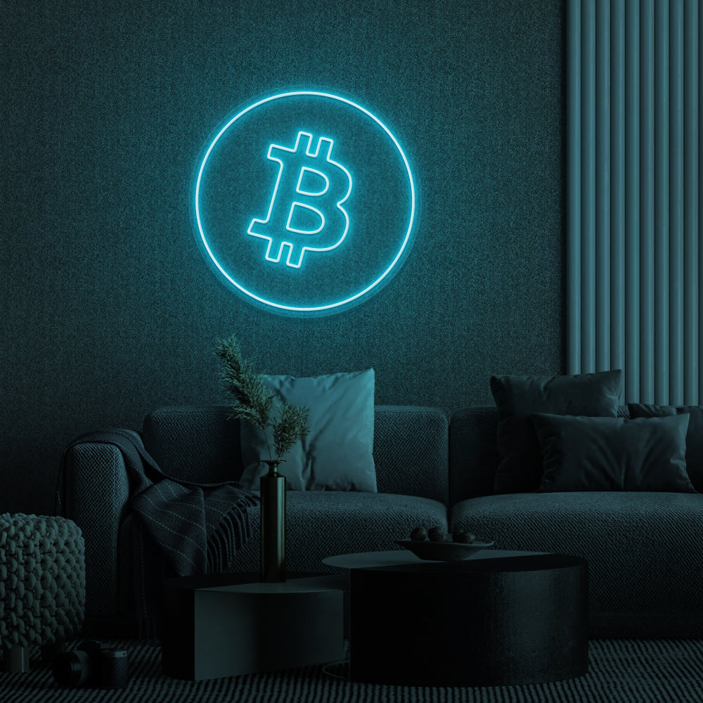 Bitcoin Neon Sign