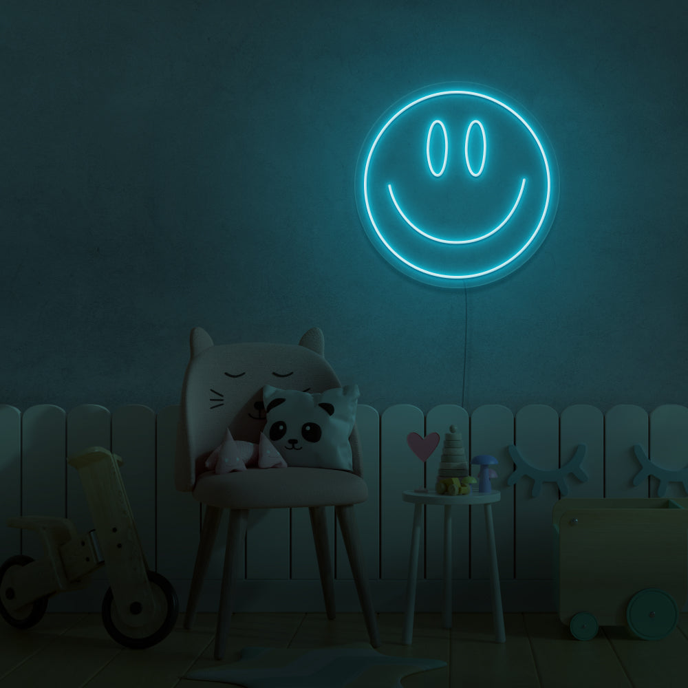 Smiley Face Neon Sign