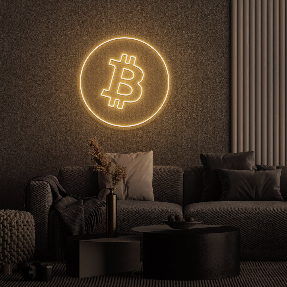 Bitcoin Neon Sign